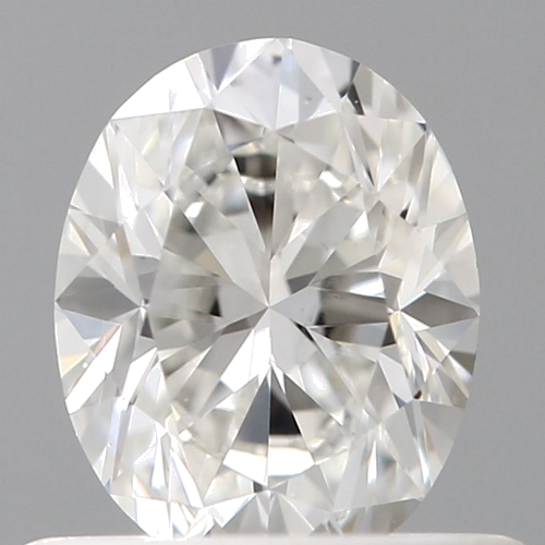 0.59 carat F-VS2 Natūralus Oval Deimantas (1)