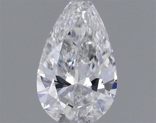 0.21 carat D-VVS1 Natūralus Pear Deimantas (1)