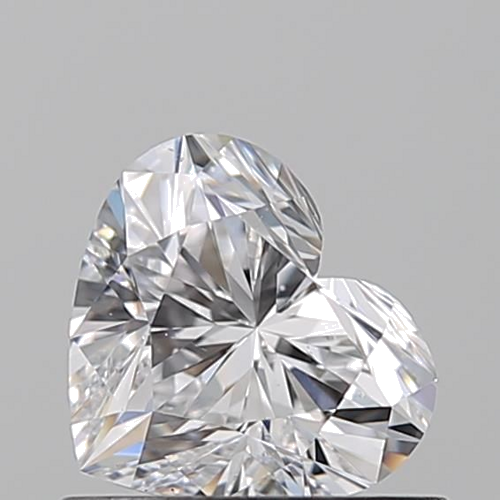 0.61 carat D-VS2 Natūralus Heart Deimantas (1)