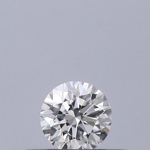 0.19 carat F-VVS1 Excellent cut Natūralus Round Deimantas (1)