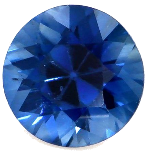 0.59 carat BLUE Round Safyras (1)