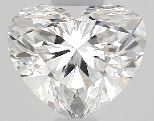 0.52 carat E-VS2 Natūralus Heart Deimantas (1)