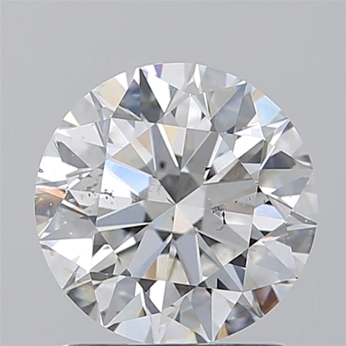 1.71 carat G-SI2 Excellent cut Natūralus Round Deimantas (1)