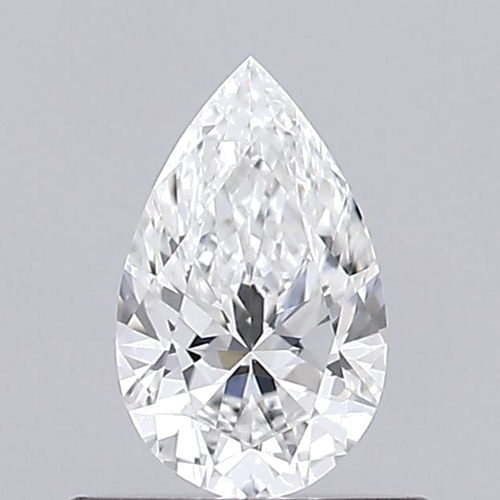 0.4 carat F-IF Natūralus Pear Deimantas (1)