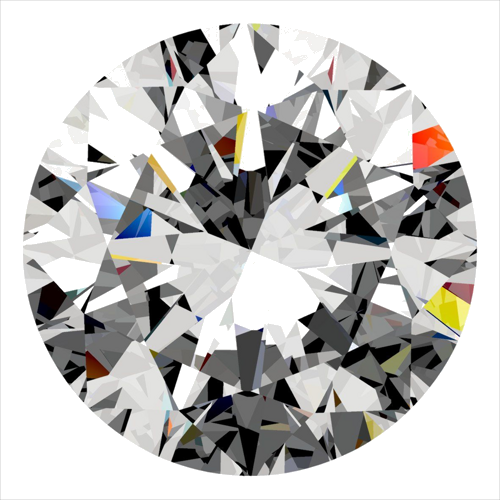 0.3 carat F-VS1 Very Good cut Natūralus Round Deimantas (1)