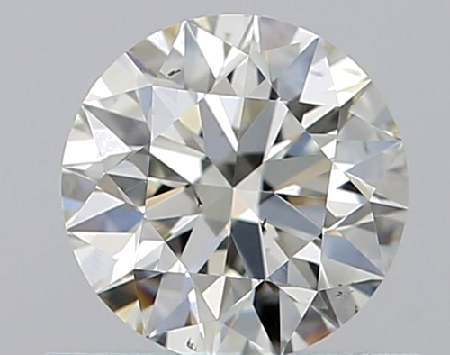 0.57 carat I-SI1 Excellent cut Natūralus Round Deimantas (1)