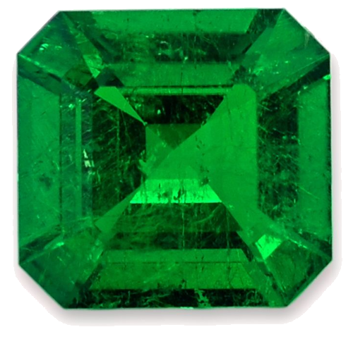 1.27 carat GREEN STEP cut Emerald Smaragdas (1)