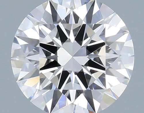 0.37 carat F-VVS1 Excellent cut Natūralus Round Deimantas (1)