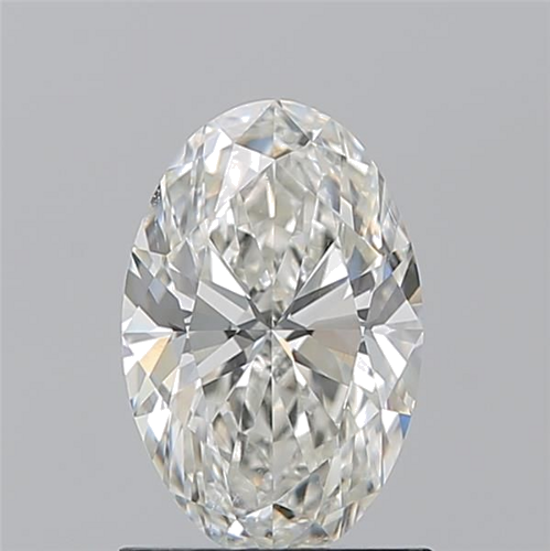 1.2 carat H-SI1 Natūralus Oval Deimantas (1)