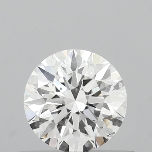 0.5 carat F-SI1 Excellent cut Natūralus Round Deimantas (1)