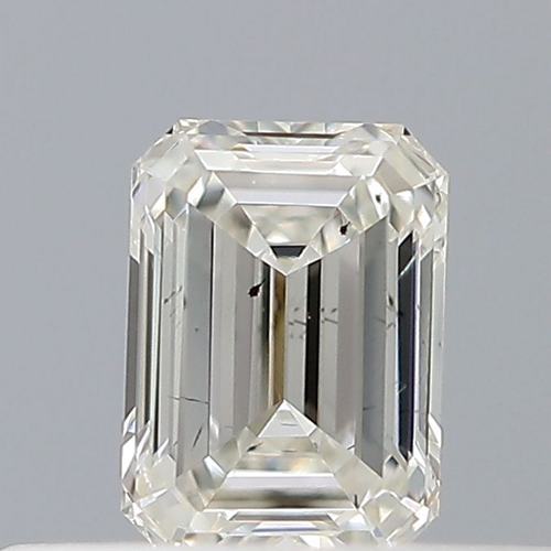 0.23 carat H-SI1 Natūralus Emerald Deimantas (1)