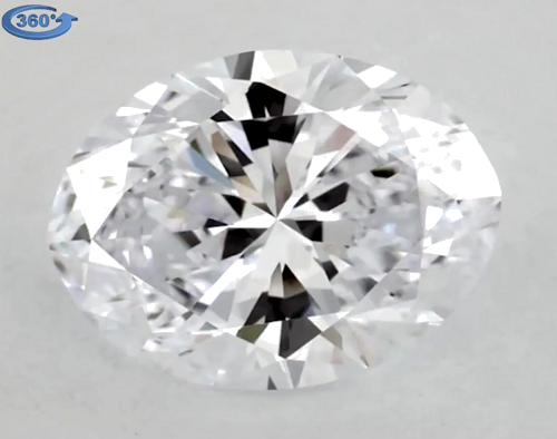 1.5 carat G-VS1 Natūralus Oval Deimantas (1)