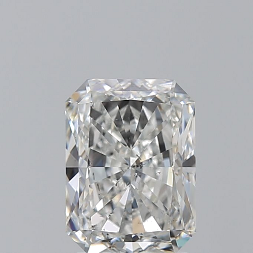 2.5 carat G-SI2 Natūralus Radiant Deimantas (1)