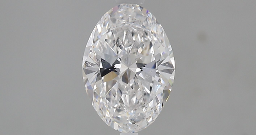 1.51 carat D-SI2 Natūralus Oval Deimantas (1)