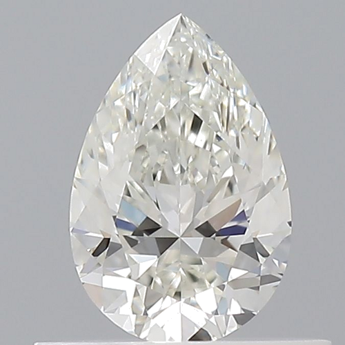 0.5 carat I-VS2 Natūralus Pear Deimantas (1)