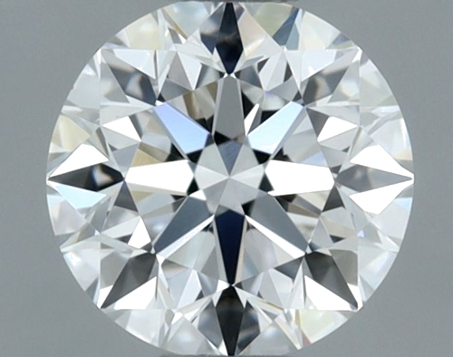 0.6 carat F-VVS1 Very Good cut Natūralus Round Deimantas (1)