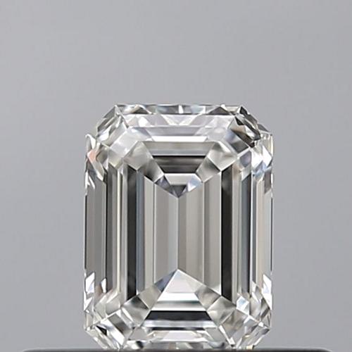 0.38 carat F-VVS2 Natūralus Emerald Deimantas (1)
