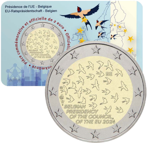 2024 Belgium Presidency of the EU Council 2 euro coin (1)