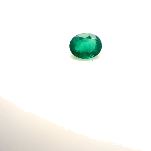0.27 carat GREEN Oval Smaragdas (1)