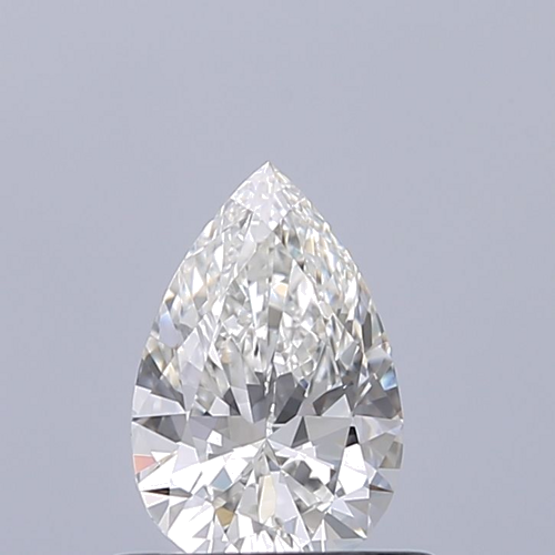 0.51 carat H-VVS1 Natūralus Pear Deimantas (1)