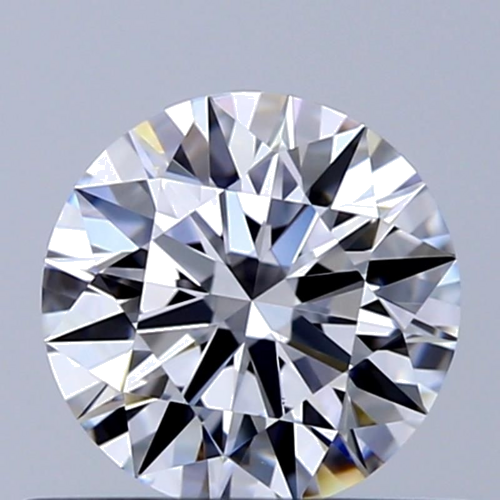 0.53 carat D-VS1 Excellent cut Natūralus Round Deimantas (1)
