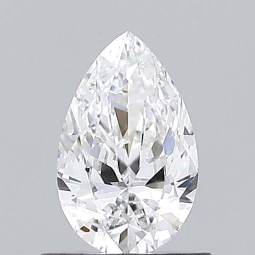 0.5 carat G-VS1 Natūralus Pear Deimantas (1)