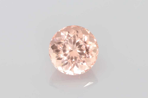 4.13 carat ORANGE Round Morganite (1)