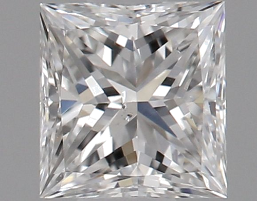 0.3 carat E-SI1 Natūralus Princess Deimantas (1)