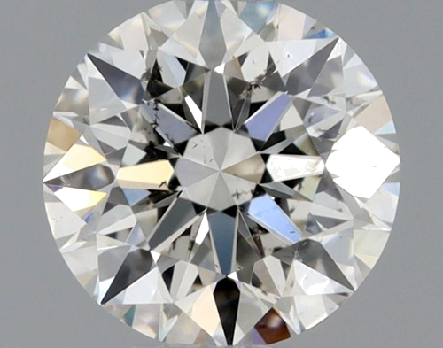 0.32 carat I-SI2 Excellent cut Natūralus Round Deimantas (1)