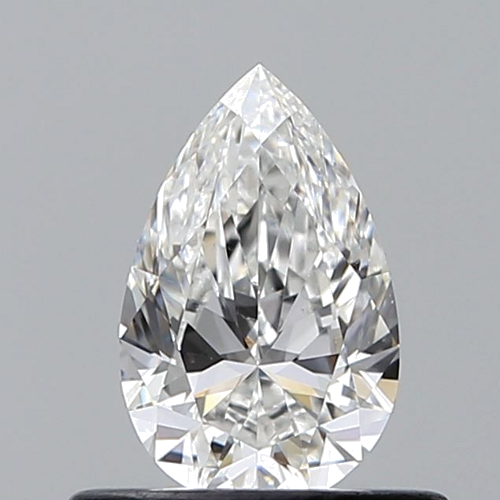 0.5 carat E-VS2 Natūralus Pear Deimantas (1)