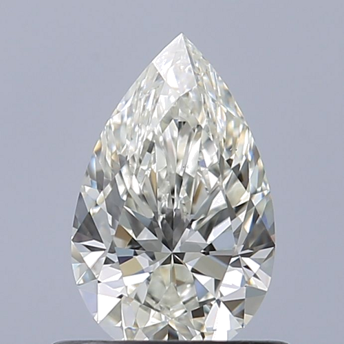 0.57 carat J-VS2 Natūralus Pear Deimantas (1)