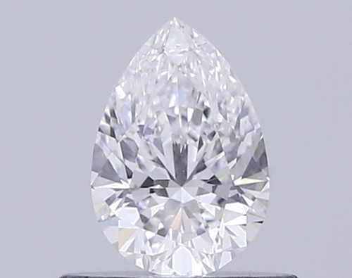 0.51 carat E-SI1 Natūralus Pear Deimantas (1)