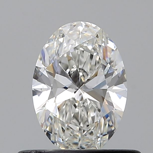 0.5 carat G-VS2 Natūralus Oval Deimantas (1)