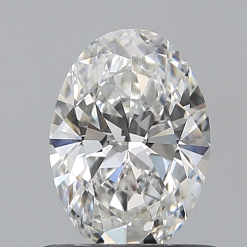 0.6 carat G-VS1 Natūralus Oval Deimantas (1)