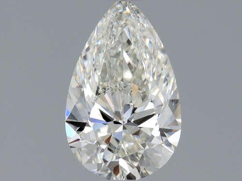 0.53 carat I-VS2 Natūralus Pear Deimantas (1)