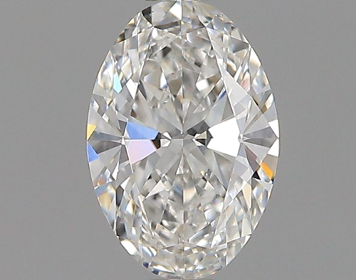 0.5 carat F-VS2 Natūralus Oval Deimantas (1)