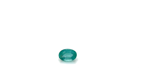 0.67 carat GREEN Oval Smaragdas (1)