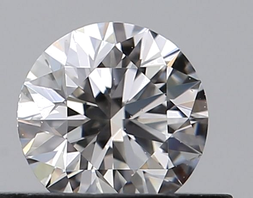0.42 carat F-VVS1 Excellent cut Natūralus Round Deimantas (1)