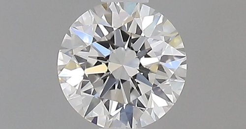 0.51 carat F-VVS1 Excellent cut Natūralus Round Deimantas (1)
