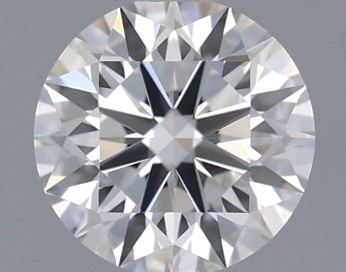0.55 carat F-VVS1 Excellent cut Natūralus Round Deimantas (1)