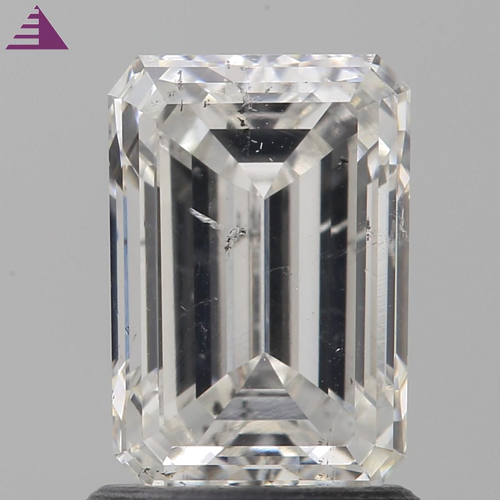 1.62 carat E-SI2 Natūralus Emerald Deimantas (1)