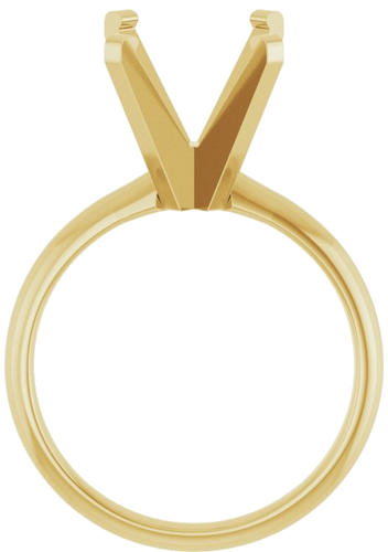 Sužadėtuvių Žiedas „Solitaire“ 14k yellow gold Oval 12mm x 10mm (2)