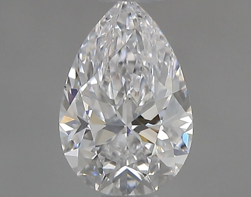 0.5 carat D-SI1 Natūralus Pear Deimantas (1)