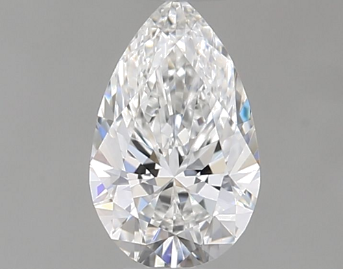 0.3 carat F-VVS1 Natūralus Pear Deimantas (1)