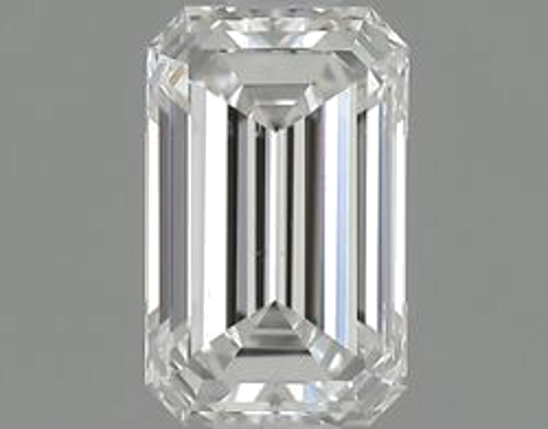 0.31 carat E-SI1 Natūralus Emerald Deimantas (1)