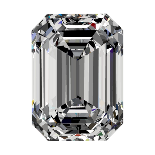 0.3 carat D-VS2 Natūralus Emerald Deimantas (1)