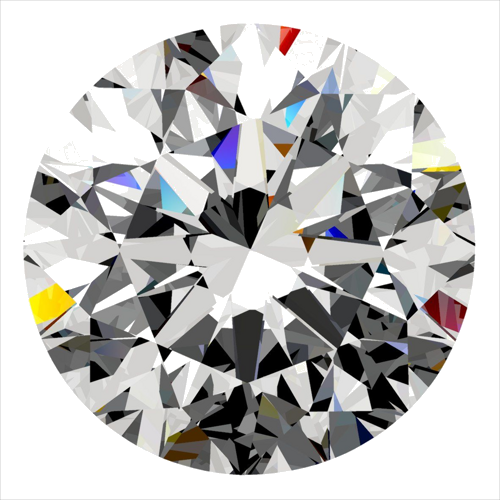 0.3 carat G-VS2 Very Good cut Natūralus Round Deimantas (1)