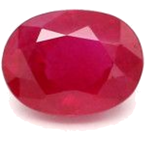 0.46 carat RED BRILLIANTSTEP cut Oval Rubinas (1)