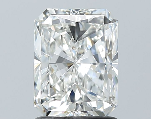 1.5 carat G-SI2 Natūralus Radiant Deimantas (1)