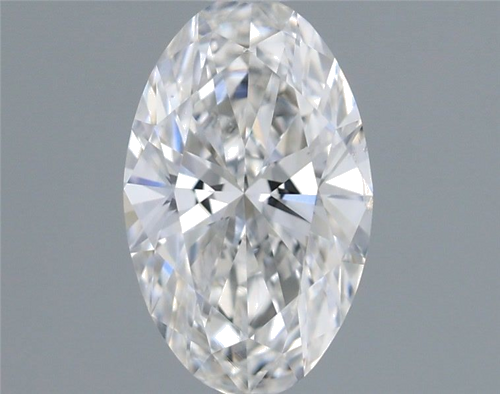 0.51 carat G-SI2 Natūralus Oval Deimantas (1)